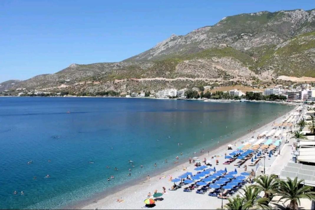 Λουτράκι Κέντρο Leilighet Eksteriør bilde